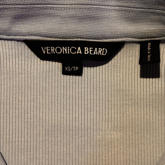 Veronica Beard Kearney Polo Tee With Contrast Piping - Picture 10 of 16